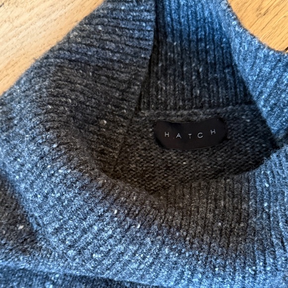 Hatch Charcoal Turtleneck Sweater - Picture 2 of 2